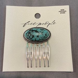 Free People Joan Comb Turquoise
